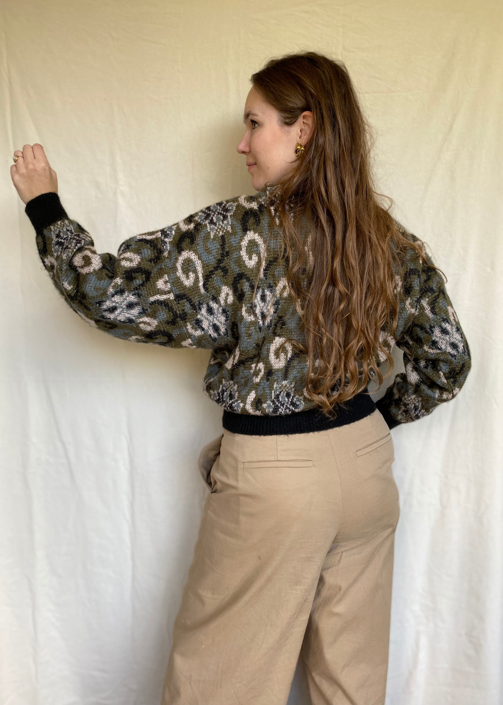 Cropped trui - maat M/L