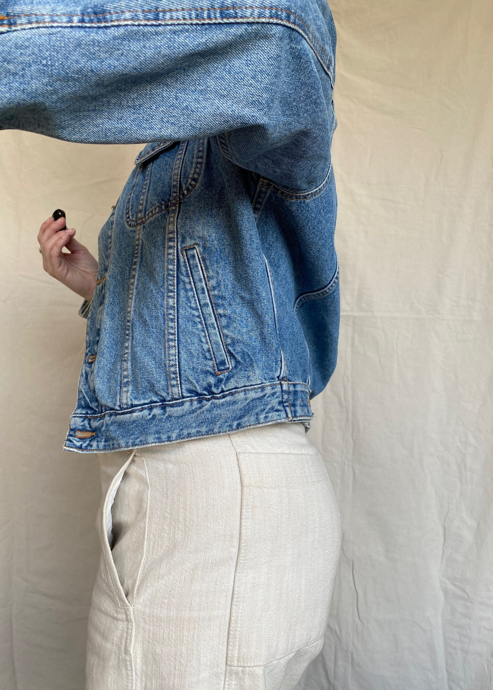 Spijkerjas - maat S/M