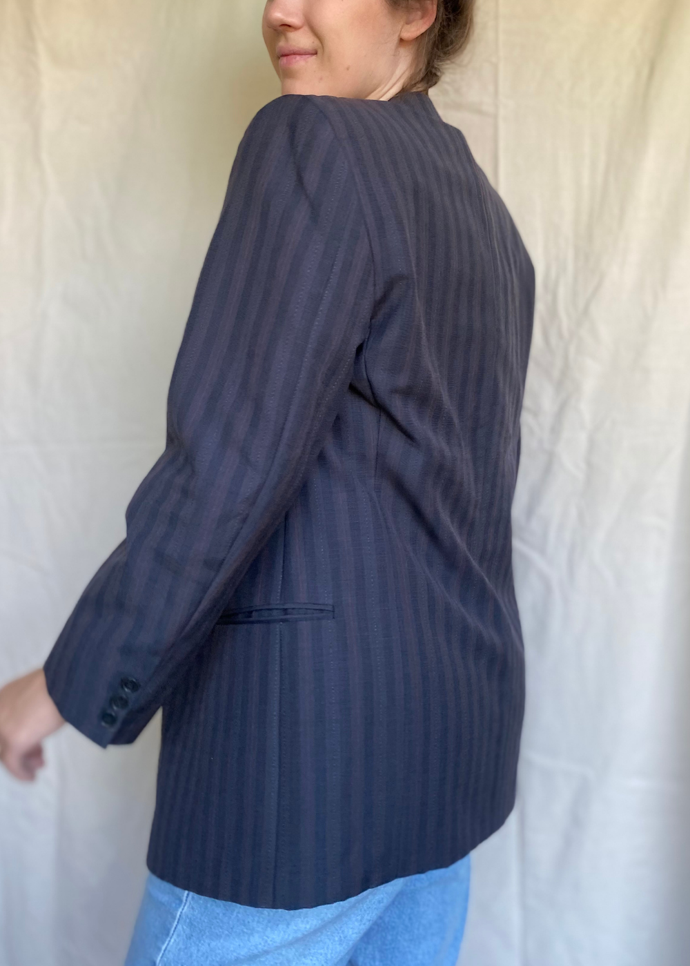 Luxe gestreepte blazer - maat M/L