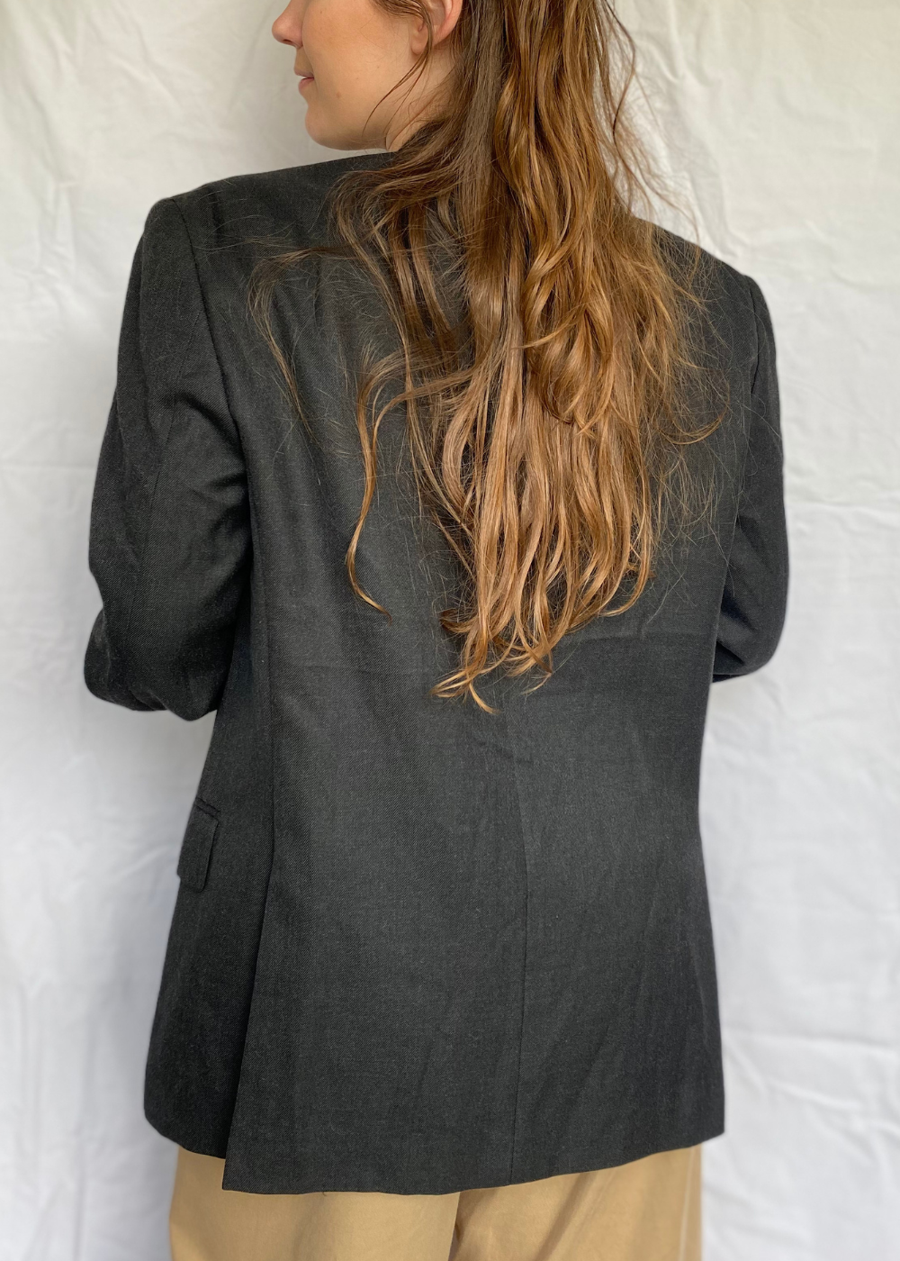Dames zwarte blazer - maat L/XL