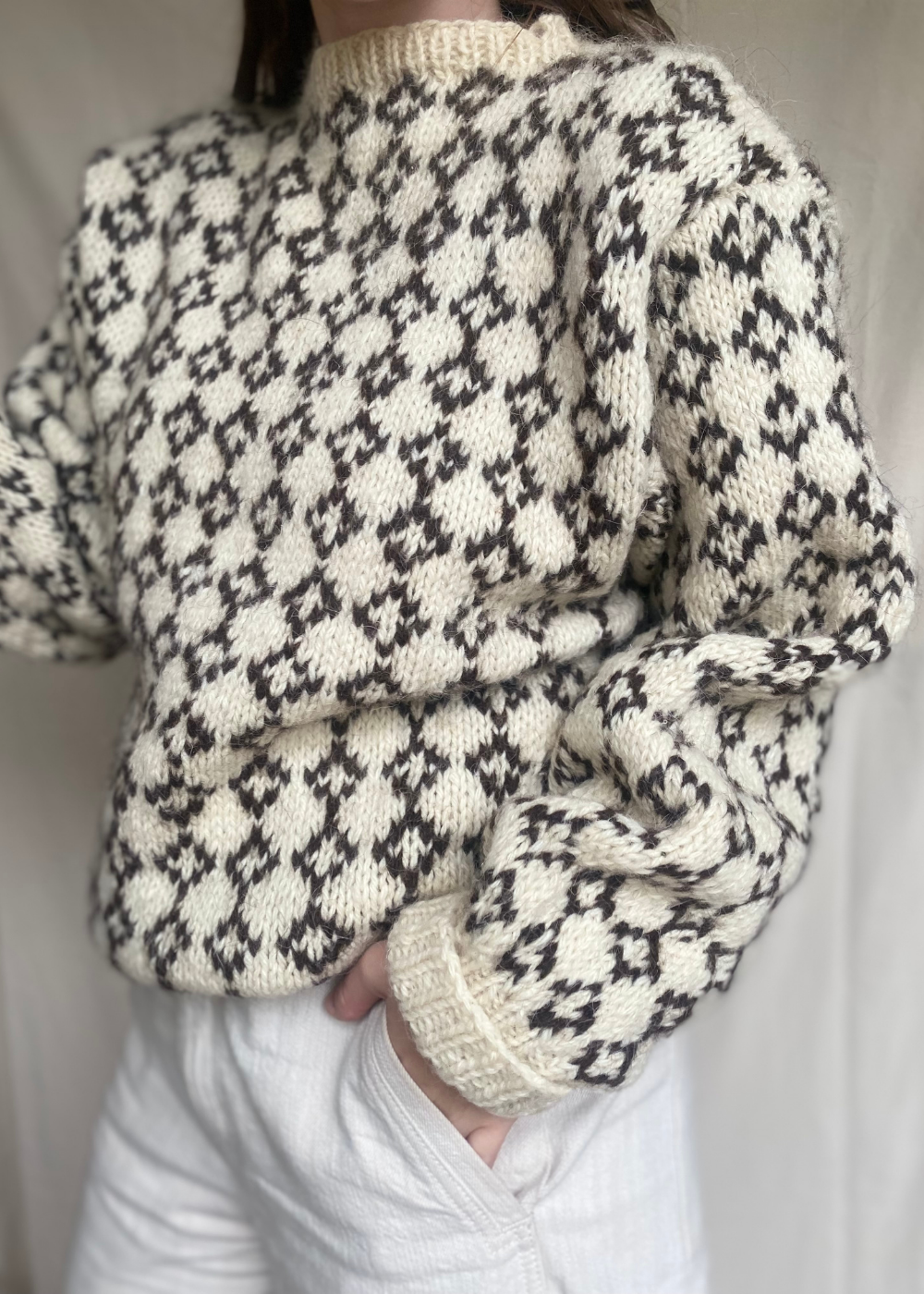 100% wollen trui - maat L