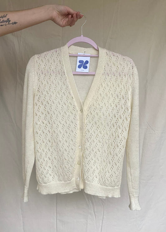Crème-witte vestje - maat XS/S/M
