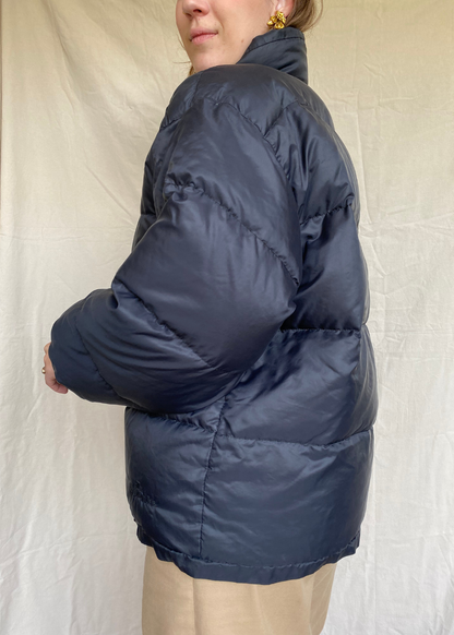 Zwarte pufferjacket - maat M/L