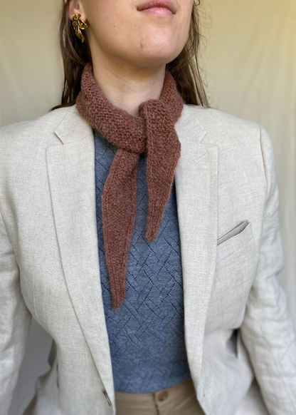 Mohair mini sjaal