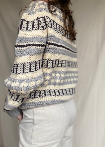 Gebreide trui - maat L/XL