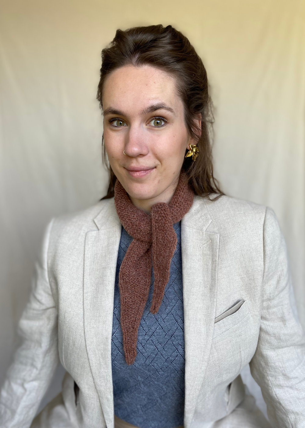 Mohair mini sjaal