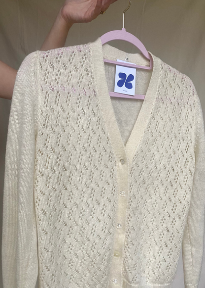 Crème-witte vestje - maat XS/S/M