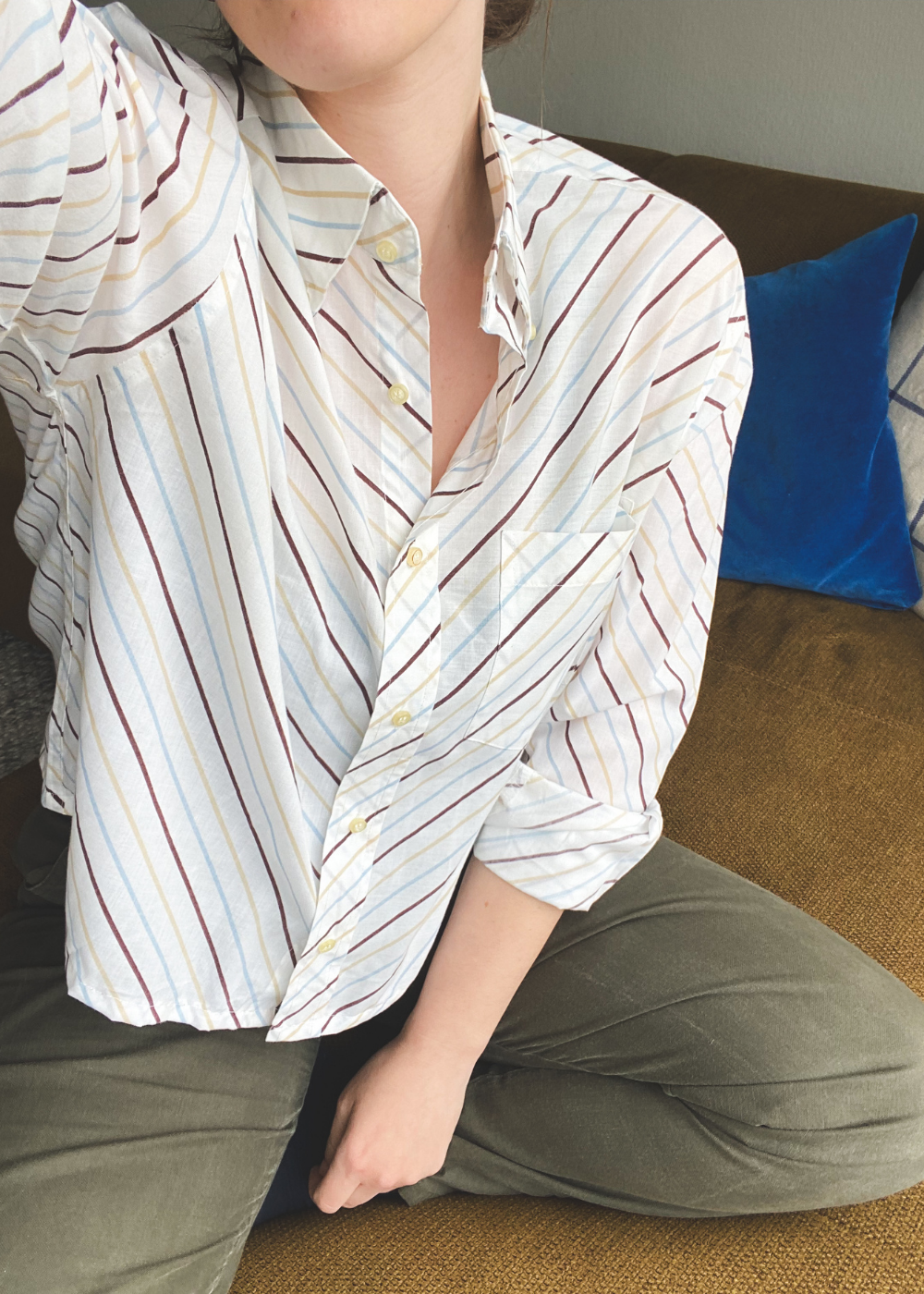 Remade blouse - maat M/L