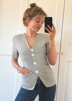 Mintgroene blazer - XXS/XS