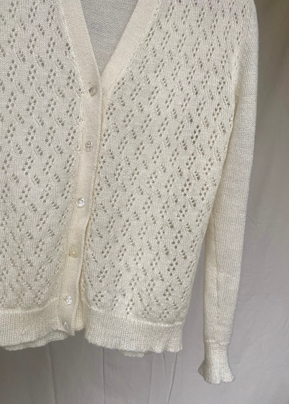 Crème-witte vestje - maat XS/S/M