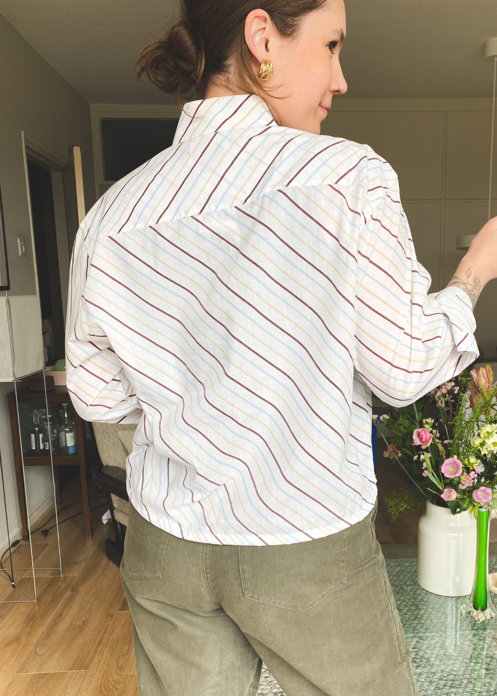 Remade blouse - maat M/L
