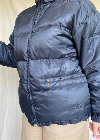 Zwarte pufferjacket - maat M/L