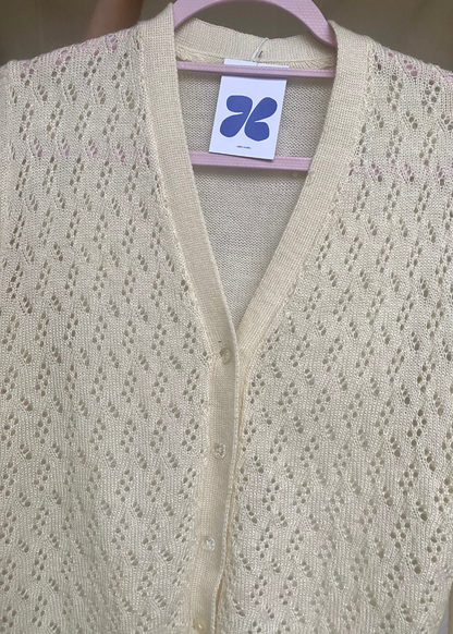 Crème-witte vestje - maat XS/S/M