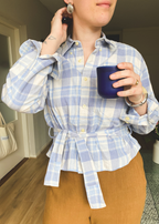 Remade getailleerde blouse - maat M/L