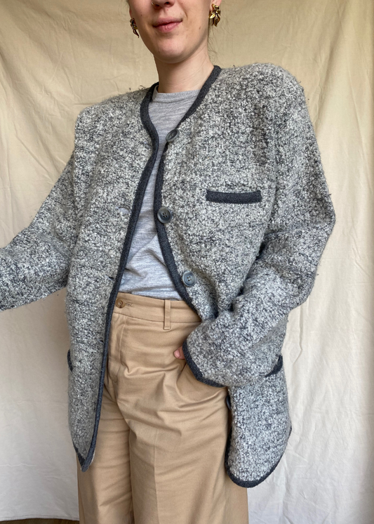Wolblend jas/vest - maat M/L
