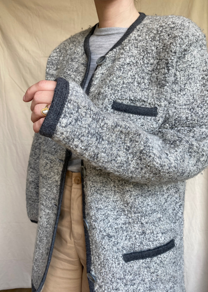 Wolblend jas/vest - maat M/L