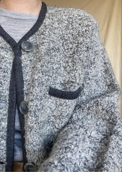 Wolblend jas/vest - maat M/L
