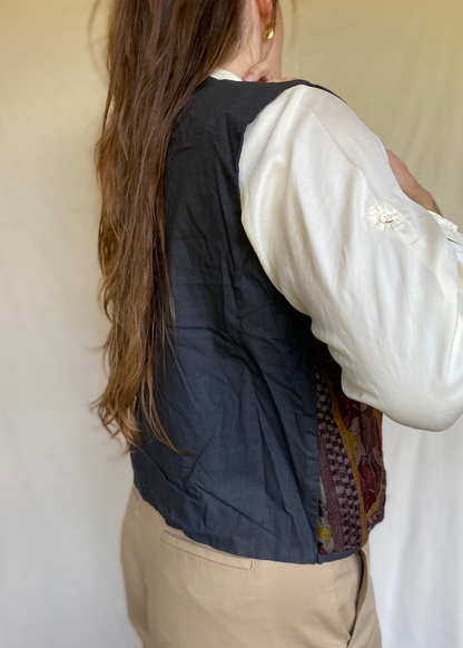 Bohemian vintage gilet - maat S tot XL