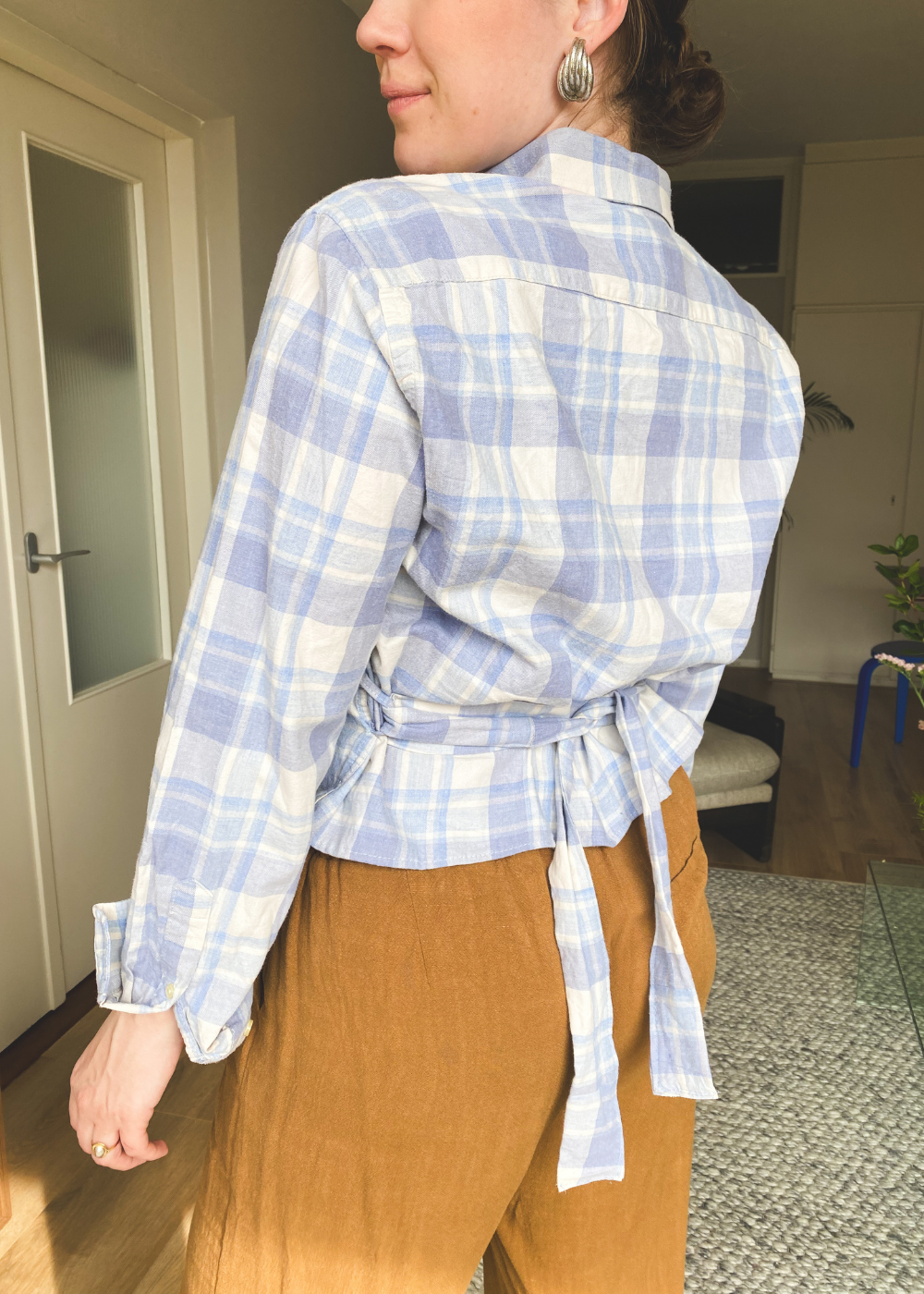 Remade getailleerde blouse - maat M/L