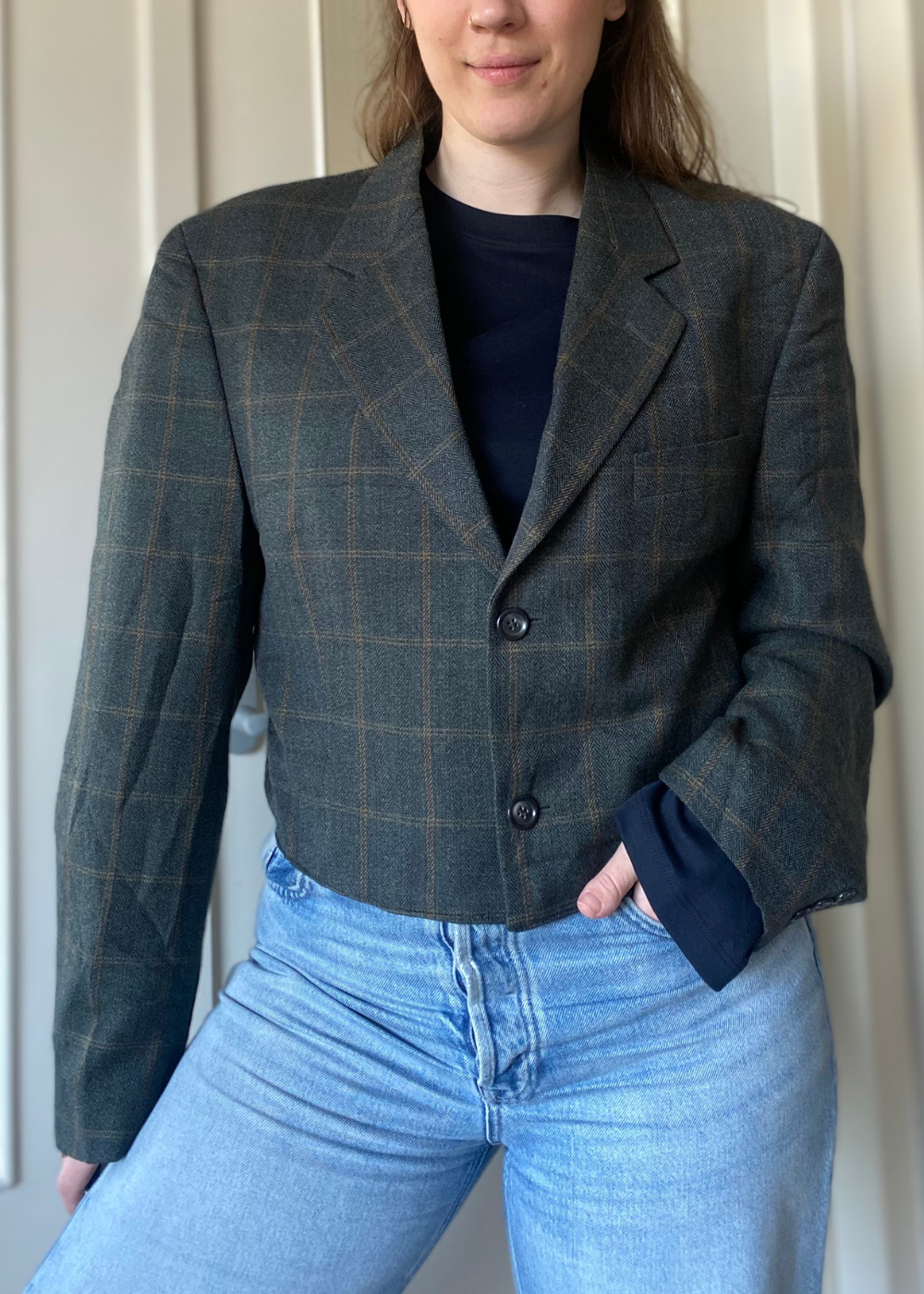 Remade blazer - maat L/XL