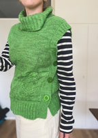 Groene spencer - maat S/M