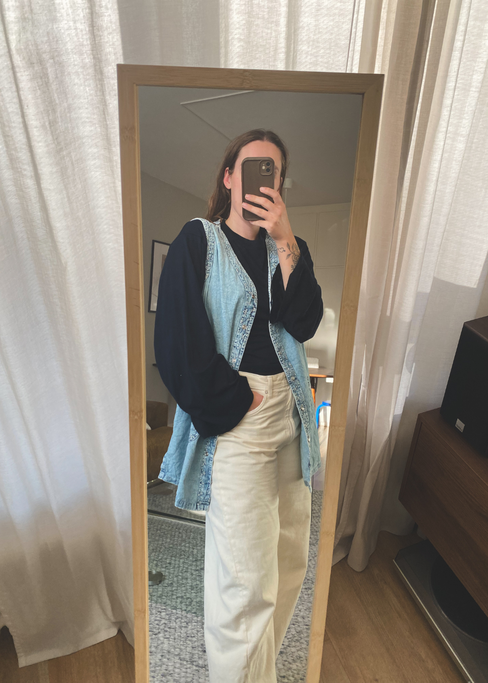 Denim gilet - L/XL