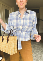 Remade getailleerde blouse - maat M/L