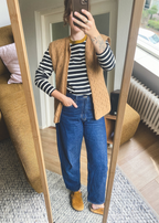 Donkerbruine blazer - maat M/L