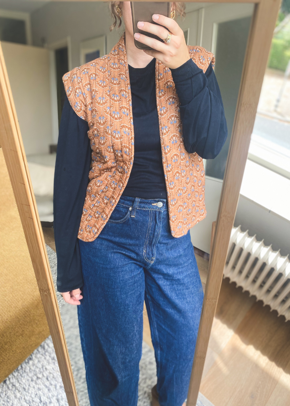 Handgemaakt gilet - maat M/L