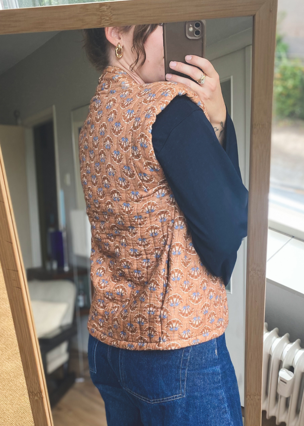 Handgemaakt gilet - maat M/L