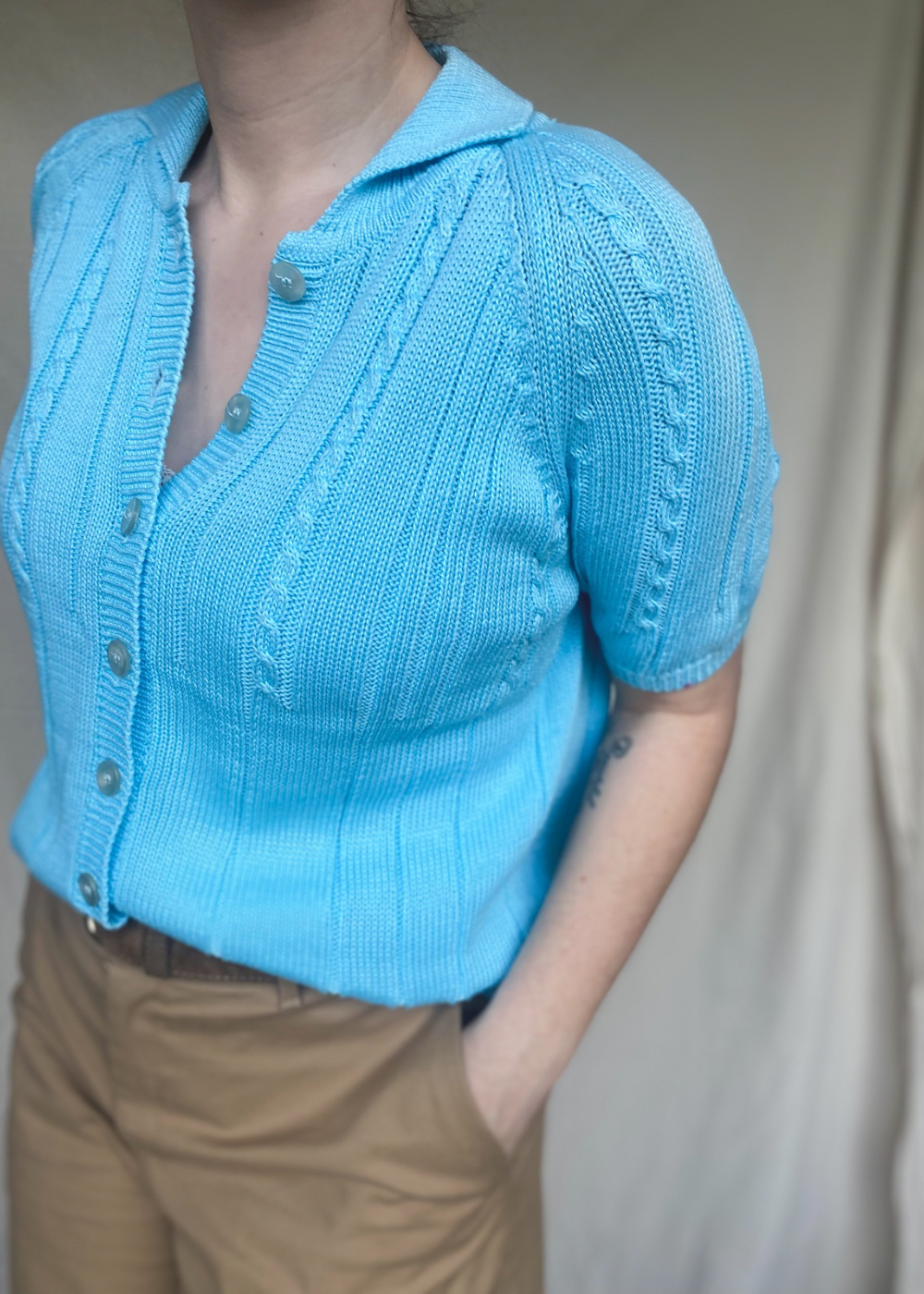 100% katoenen polo top - maat L