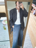 Tweed blazer - maat L/XL