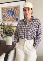 Remade katoen blouse - maat L/XL