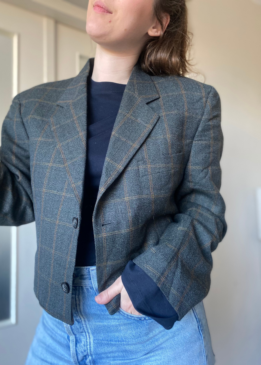 Remade blazer - maat L/XL