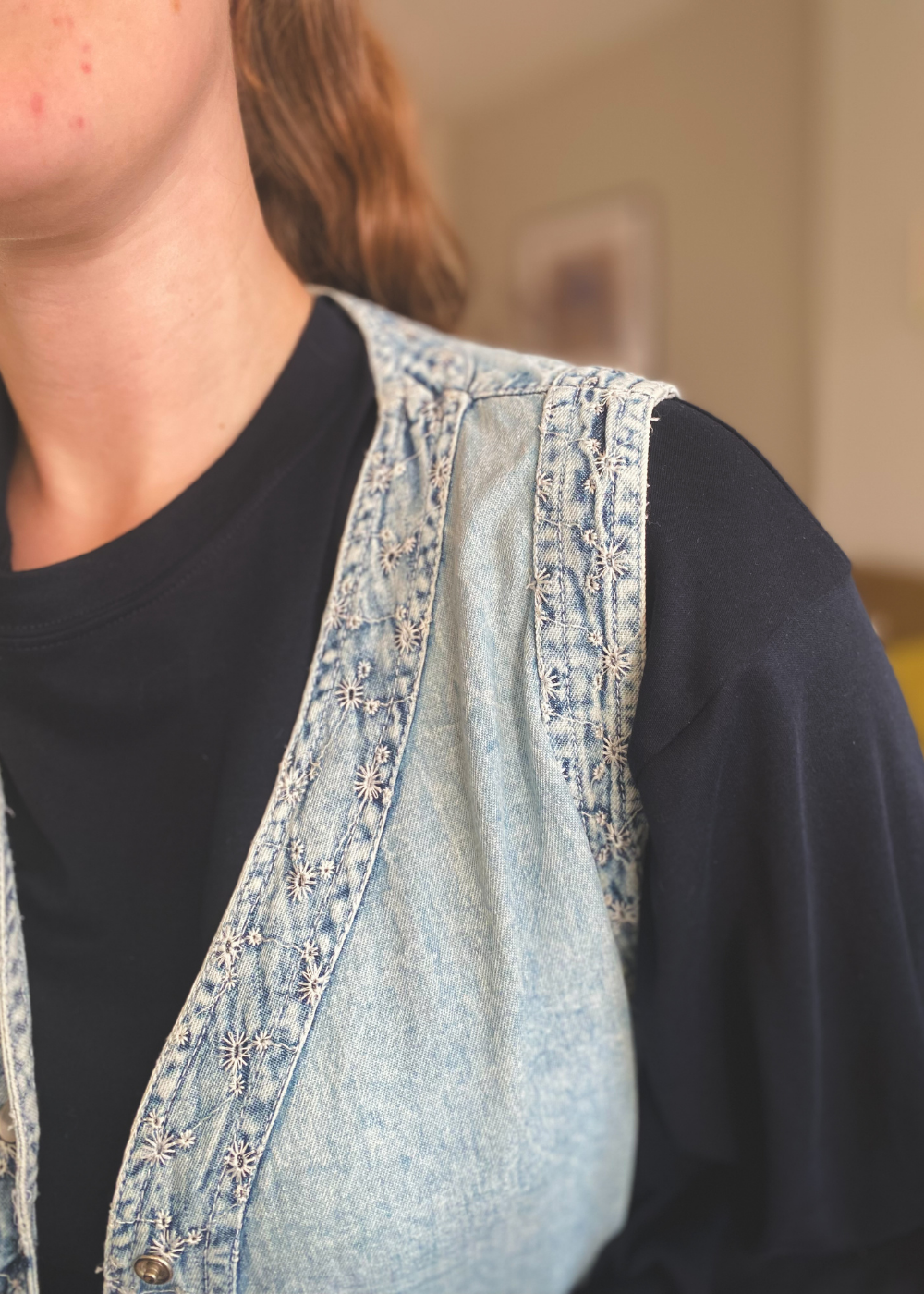 Denim gilet - L/XL