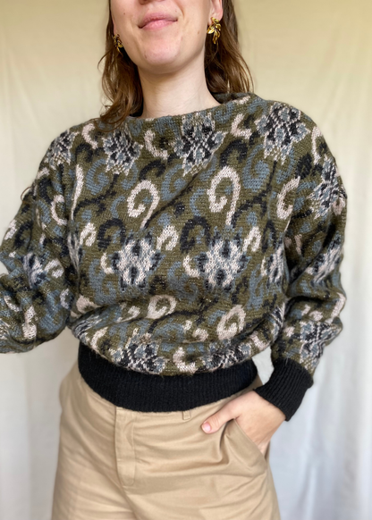 Cropped trui - maat M/L