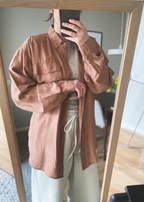 100% zijde blouse - maat L/XL