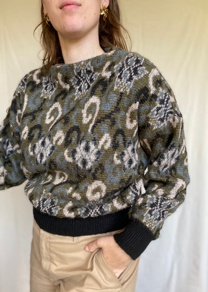 Cropped trui - maat M/L