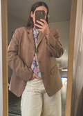 Beige blazer - maat M/L