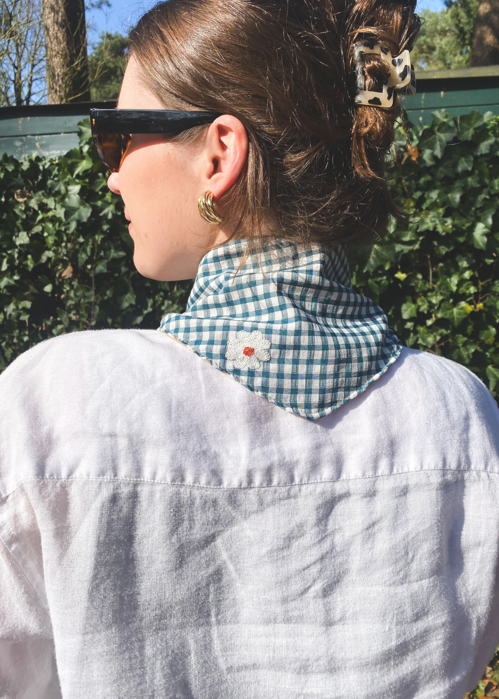 Remade katoenen sjaal