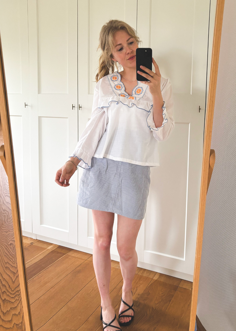 Romantische blouse - maat S/M