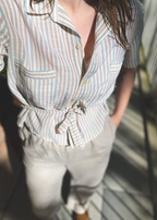 Remade blouse - maat S/M