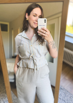 Remade blouse - maat S/M