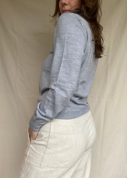 Klassieke grijze top - maat S/M