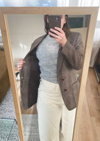 Geruiten blazer - maat M/L