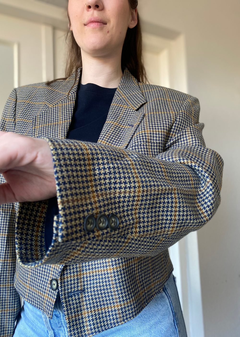 Remade blazer - maat L/XL