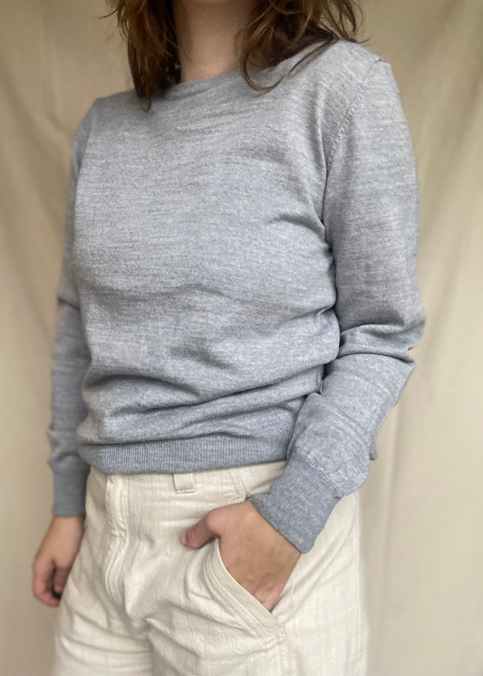 Klassieke grijze top - maat S/M