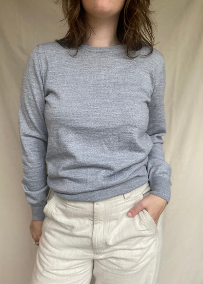 Klassieke grijze top - maat S/M