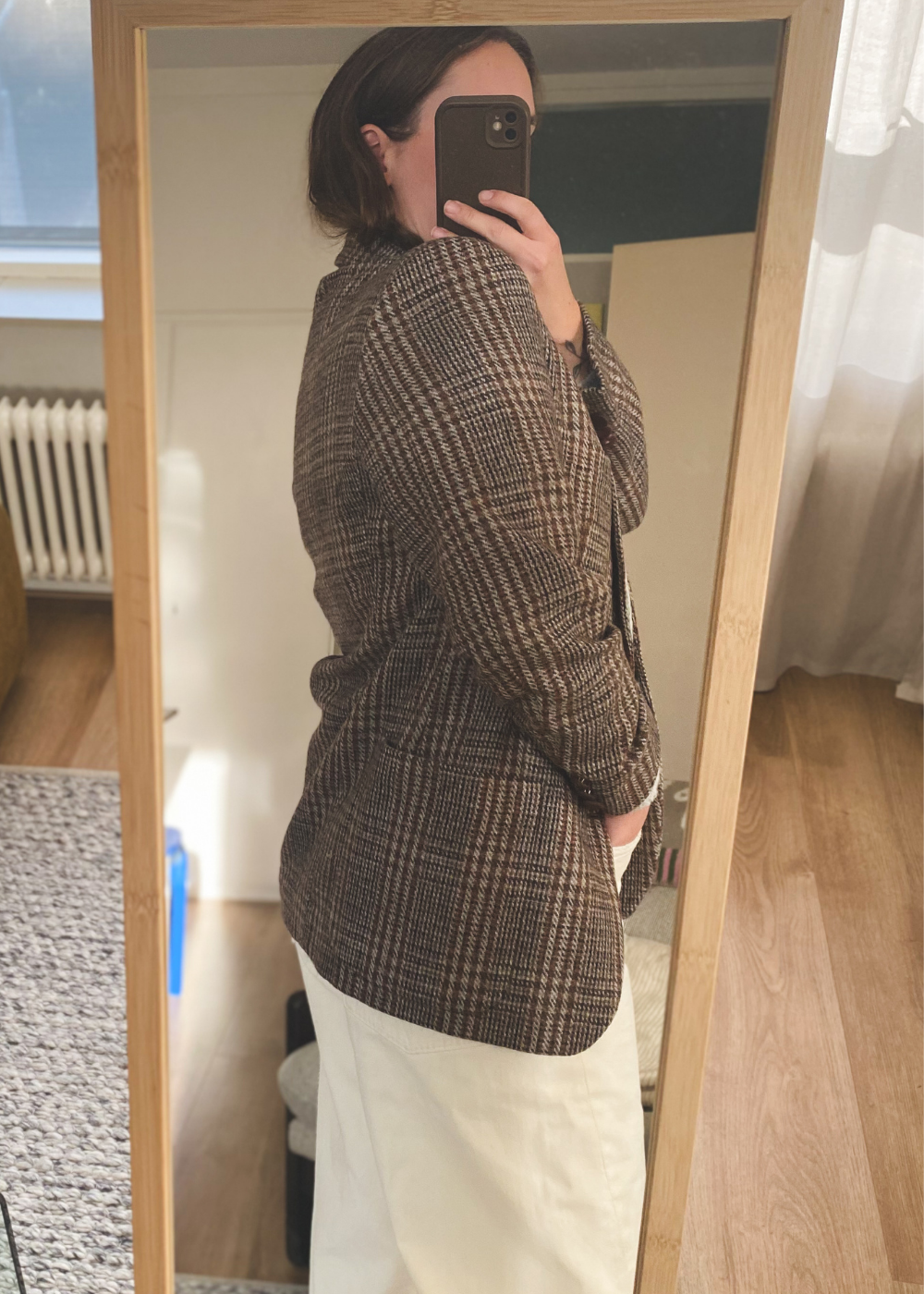 Geruiten blazer - maat M/L