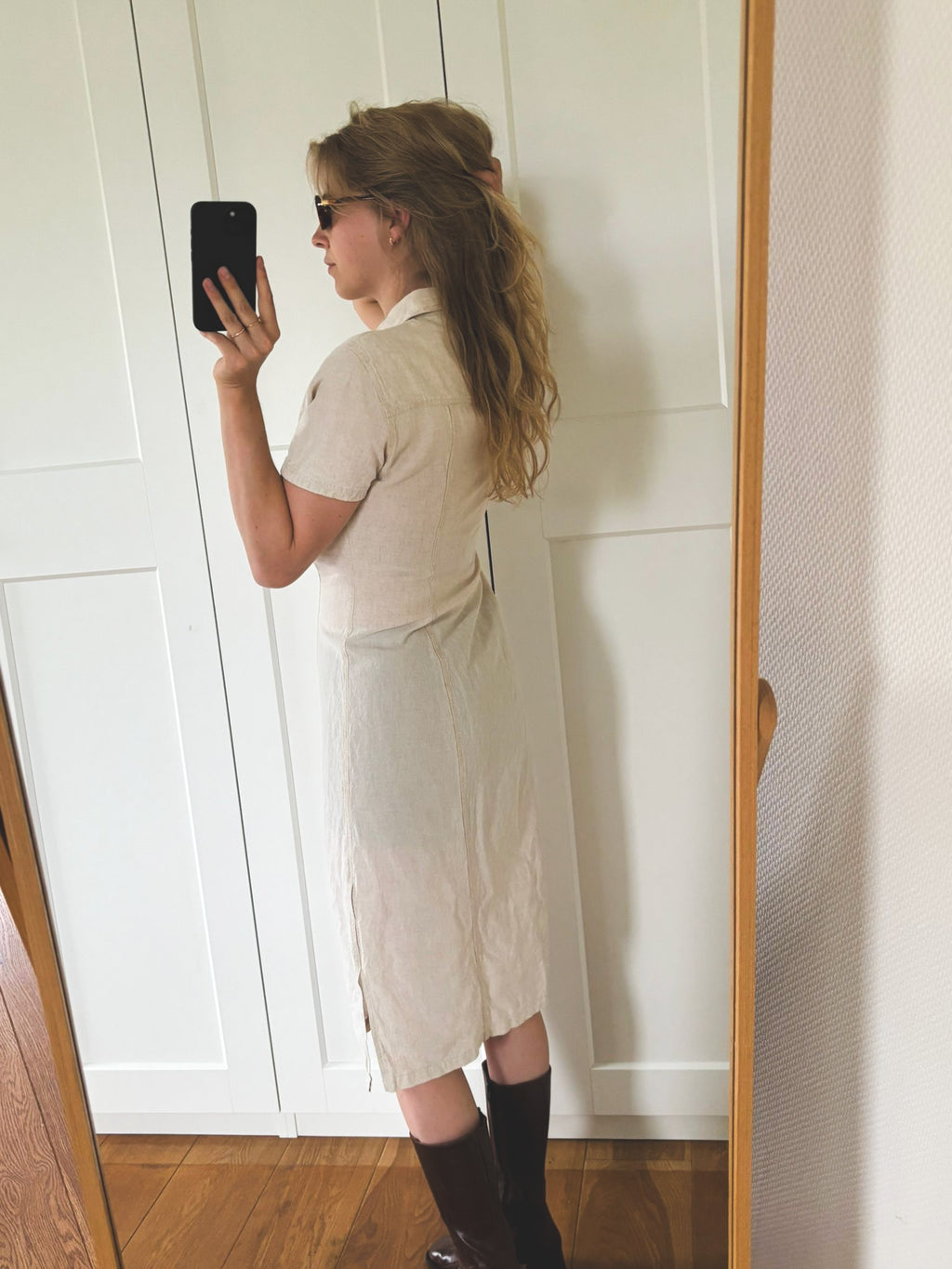 Beige jurk - maat XS/S